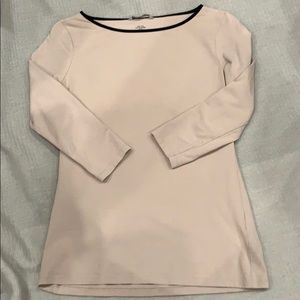 Simple nude H&M basics tee